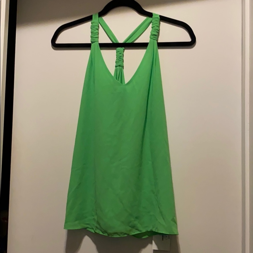 NWT Neon Green Tank- Small